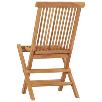 Tuinstoelen 2 st inklapbaar massief teakhout 5