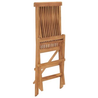 Tuinstoelen 2 st inklapbaar massief teakhout 6