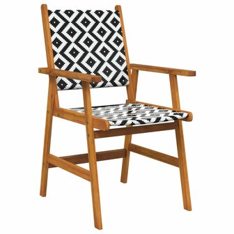 Tuinstoelen 2 st massief acaciahout 4
