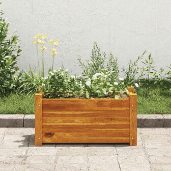 Plantenbak verhoogd 50x25x25 cm acaciahout 1