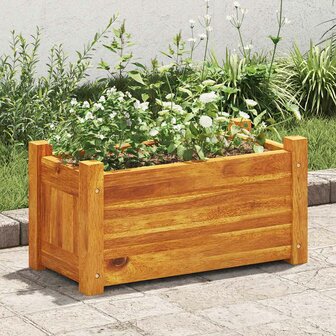 Plantenbak verhoogd 50x25x25 cm acaciahout 3