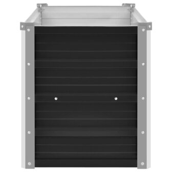 Plantenbak verhoogd 100x40x45 cm gegalvaniseerd staal antraciet 5