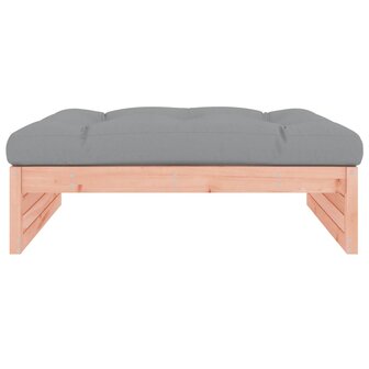 Tuinvoetenbank 120x80 cm massief douglashout 3