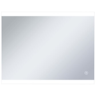 Badkamerspiegel LED met aanraaksensor 80x60 cm 2