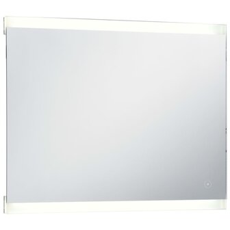 Badkamerspiegel LED met aanraaksensor 80x60 cm 4