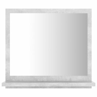 Badkamerspiegel 40x10,5x37 cm bewerkt hout betongrijs 4