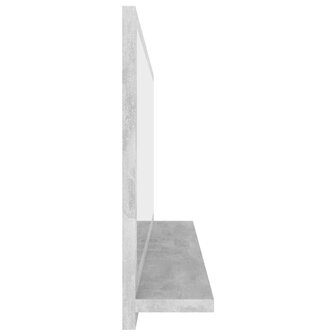 Badkamerspiegel 90x10,5x37 cm spaanplaat betongrijs 6
