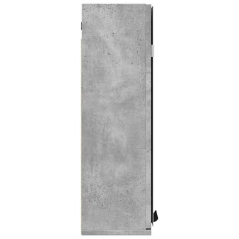 Badkamerspiegelkast 64x20x66,5 cm bewerkt hout betongrijs 5