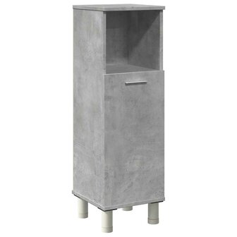 Badkamerkast 30x30x95 cm spaanplaat betongrijs 2
