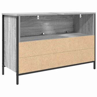 Badkamerkast met lades 90x34,5x60 cm grijs sonoma 8