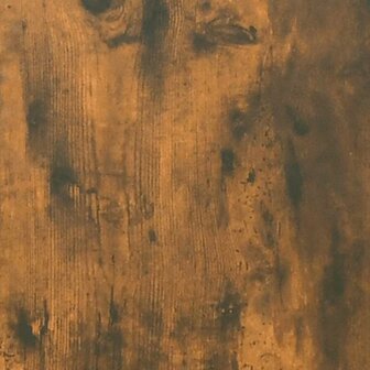 Badkamermeubelset bewerkt hout gerookt eikenkleurig 9