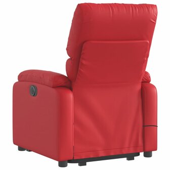 Sta-op-stoel kunstleer rood 5
