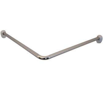 RIDDER Hoekdouchegordijnrail universeel 25 mm chroom 59500 1
