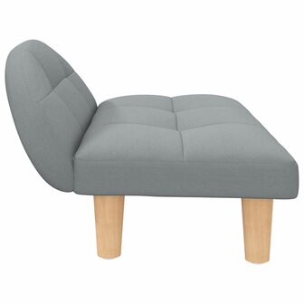 Hondenmand 70x52x30 cm stof lichtgrijs 4