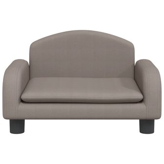 Hondenmand 50x40x30 cm stof taupe 3