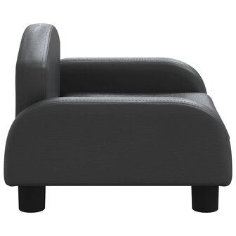 Hondenmand 50x40x30 cm kunstleer zwart 4