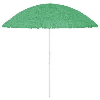 Strandparasol Hawa&iuml; 300 cm groen 1
