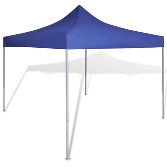 Vouwtent 3x3 m blauw 1