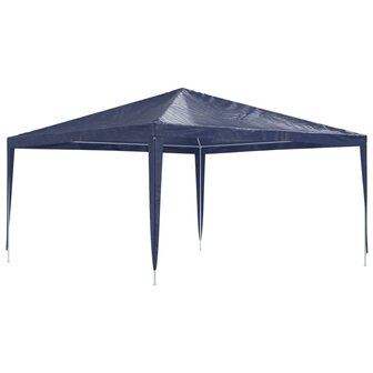 Partytent 4x4 m blauw 2