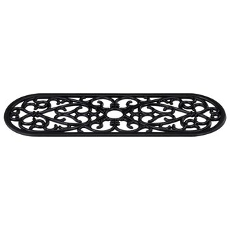 Trapmatten 5 st 25x75 cm rubber 5