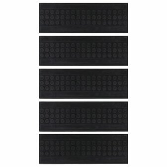 Trapmatten 5 st 25x75 cm rubber 3