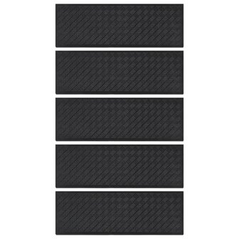 Trapmatten 5 st 25x75 cm rubber 3