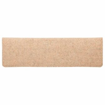 Trapmatten zelfklevend 20 st 65x21x4 cm cr&egrave;mekleurig 4
