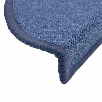 Trapmatten 30 st 56x17x3 cm blauw 6