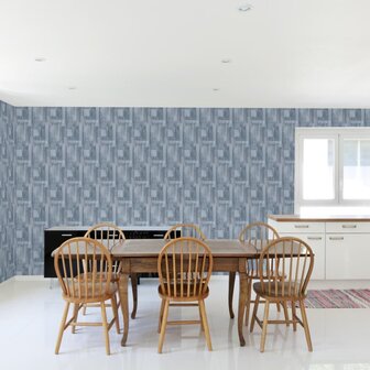 DUTCH WALLCOVERINGS Behang Wood grijs 6