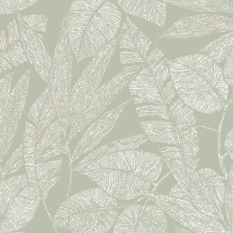 DUTCH WANDBEKLEDING Behang Lorena Imotif Groen 1