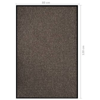 Deurmat 80x120 cm beige 6