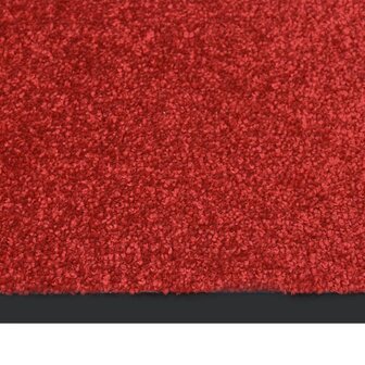 Deurmat 60x80 cm rood 2