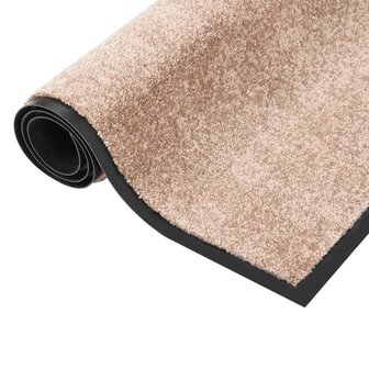 Deurmat 60x80 cm beige 4
