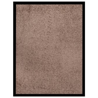 Deurmat 60x80 cm bruin 1