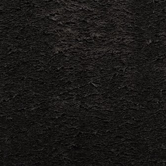 Vloerkleed HUARTE laagpolig zacht wasbaar 60x110 cm zwart 9