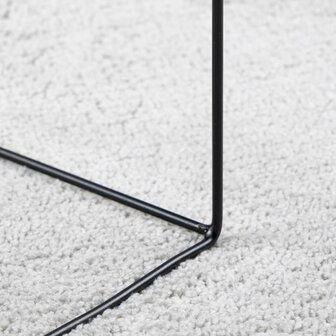 Vloerkleed OVIEDO laagpolig &Oslash; 80 cm grijs 8
