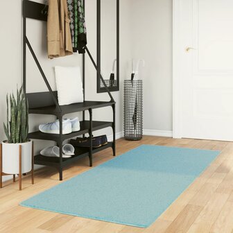 Vloerkleed OVIEDO laagpolig 80x200 cm groen 1