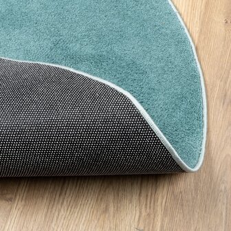 Vloerkleed OVIEDO laagpolig &Oslash; 100 cm groen 5