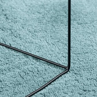 Vloerkleed OVIEDO laagpolig &Oslash; 100 cm groen 8