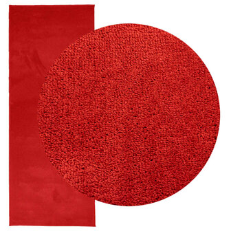 Vloerkleed OVIEDO laagpolig 80x200 cm rood 3