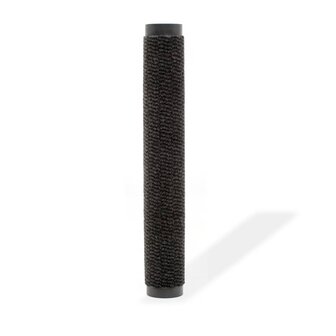 Droogloopmat rechthoekig getuft 90x150 cm zwart 2