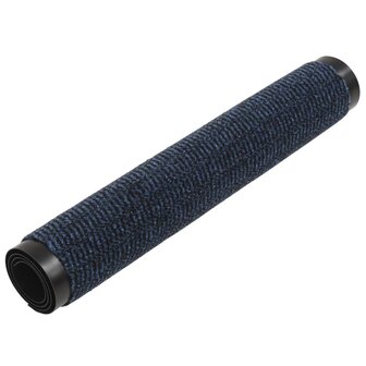 Droogloopmatten 2 st rechthoekig getuft 40x60 cm blauw 3