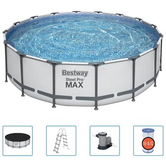 Bestway Zwembadset Steel Pro MAX 488x122 cm 2