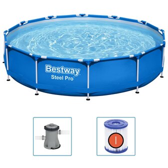 Bestway Framezwembad Steel Pro 366x76 cm 2