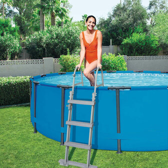 Bestway Flowclear Zwembadladder 4 treden 122 cm 58331 4