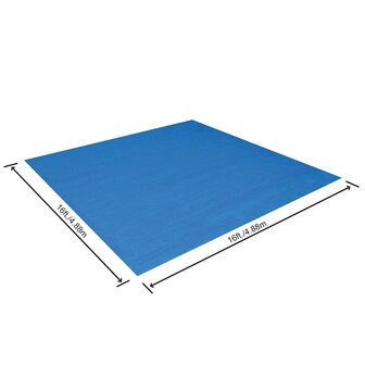 Bestway Zwembadgrondzeil Flowclear 488x488 cm 8