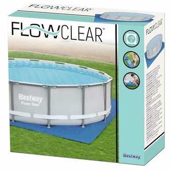 Bestway Zwembadgrondzeil Flowclear 488x488 cm 9