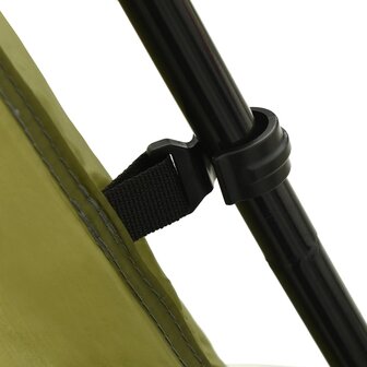 Zwembadtent 660x580x250 cm stof groen 5