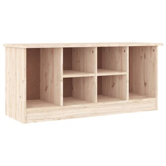 schoenenbankje ALTA 100x35x45 cm massief grenenhout 2