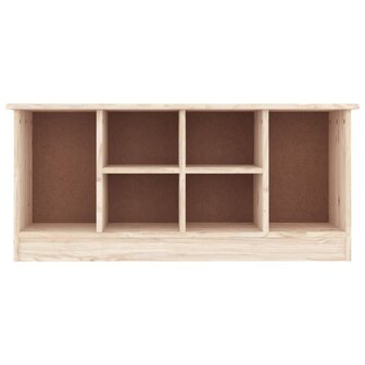 schoenenbankje ALTA 100x35x45 cm massief grenenhout 3